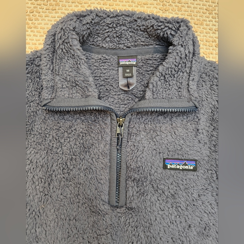Patagonia Women’s Better Sweater 1/4 Zip Pullover Size XS Gray - Picture 3 of 6